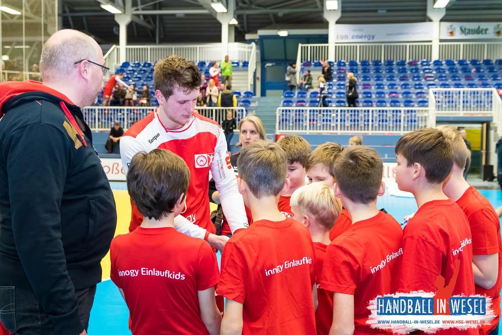 HSG Wesel E-Jugend / Einlaufkids TUSEM Essen 2017